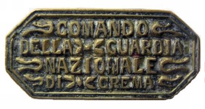 XVI - Comando Guardia Nazionale_ Crema 1861